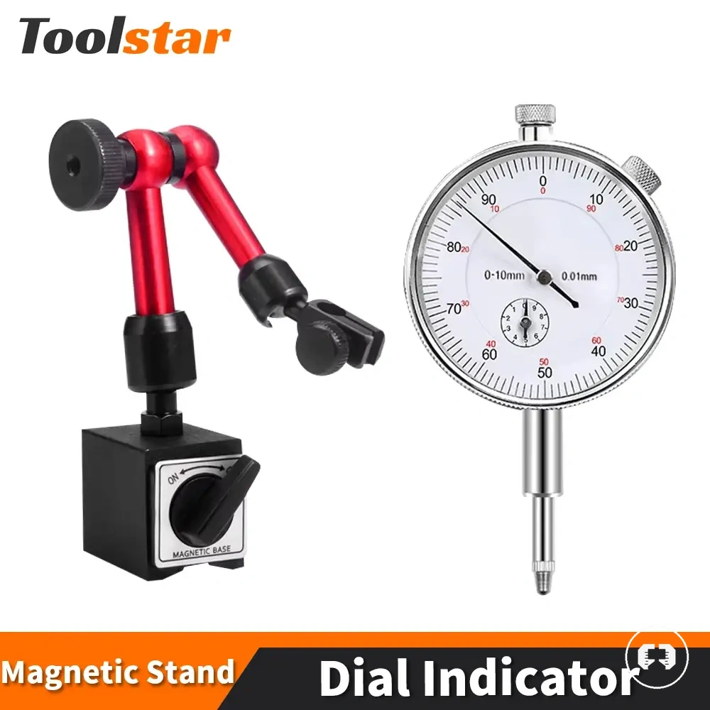 قاعدة ماسك مغناطيسية للمؤشر القرصي ومقياس التجويف وأدوات القياس المقارن