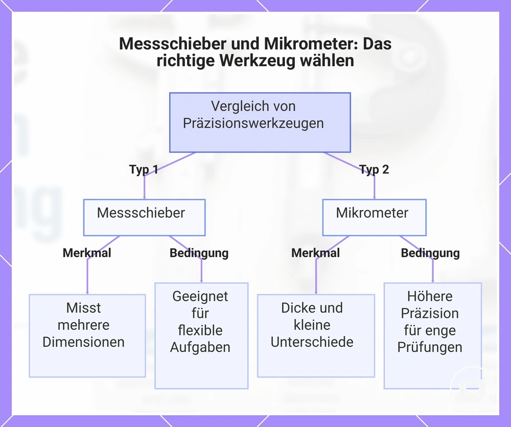 Messschieber und Mikrometer: Das richtige Werkzeug wählen