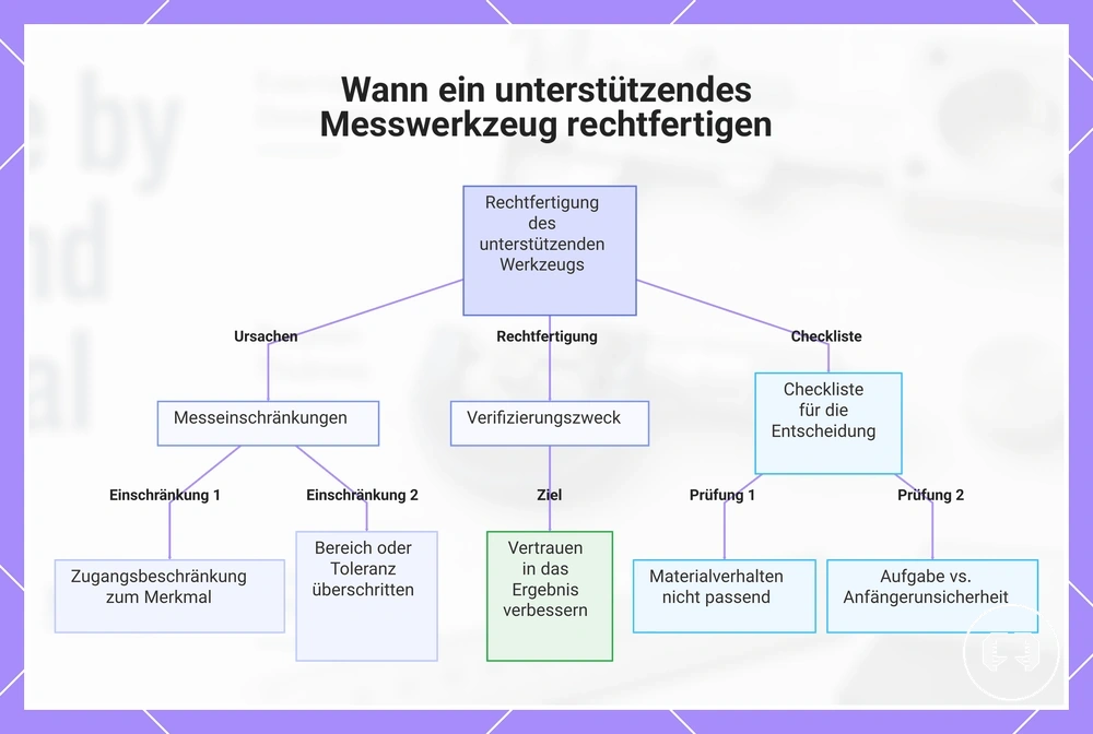 Wann ein unterstützendes Messwerkzeug rechtfertigen