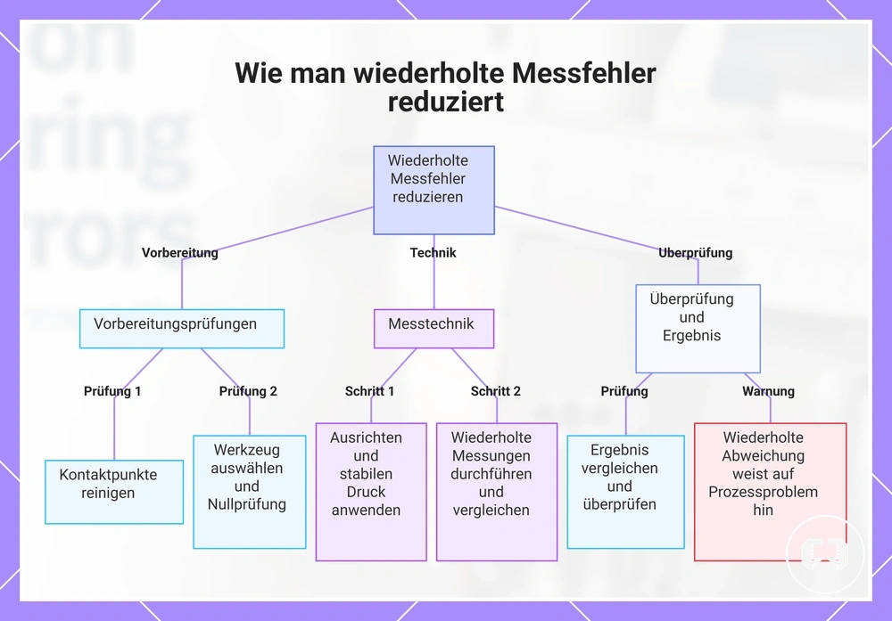 Wie man wiederholte Messfehler reduziert