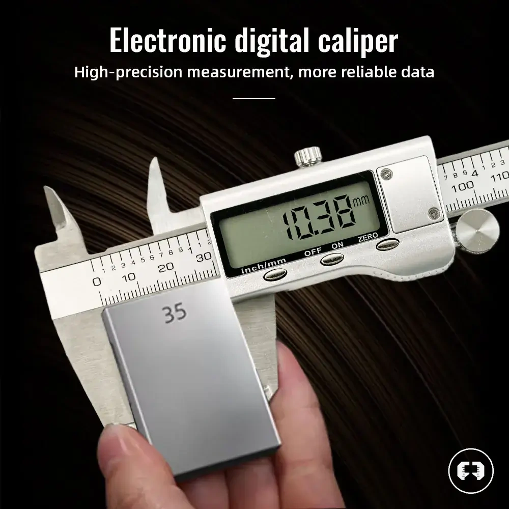 Stainless steel electronic digital vernier caliper for 0 to 150 mm measurement