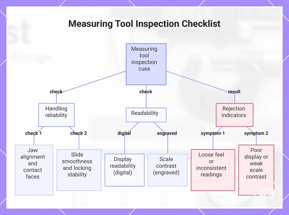 Measuring Tool Inspection Checklist