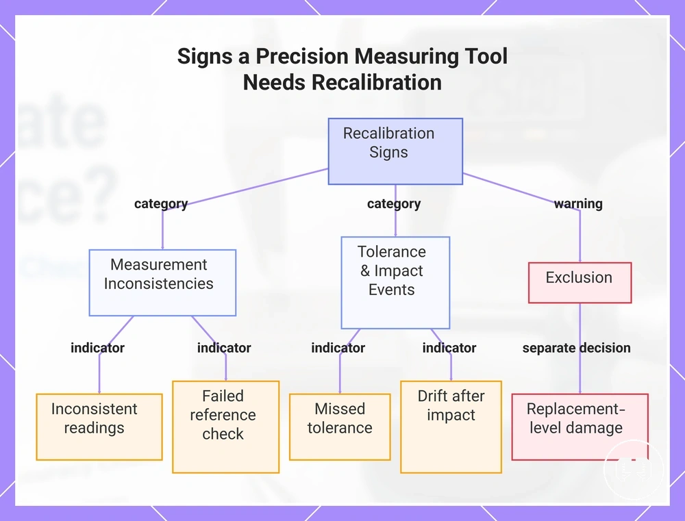 Signs a Precision Measuring Tool Needs Recalibration