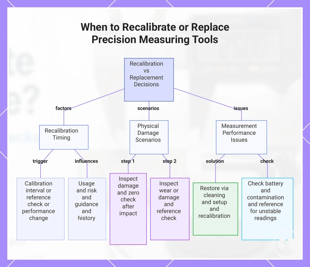 When to Recalibrate or Replace Precision Measuring Tools