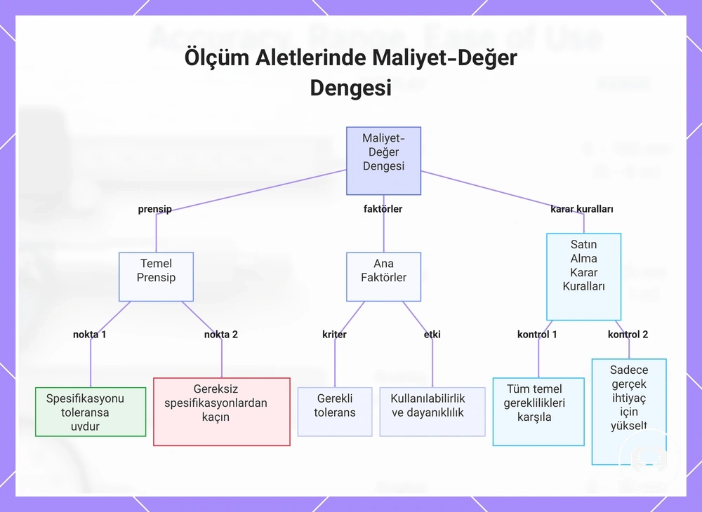 Ölçüm Aletlerinde Maliyet-Değer Dengesi