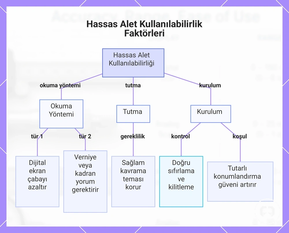 Hassas Alet Kullanılabilirlik Faktörleri